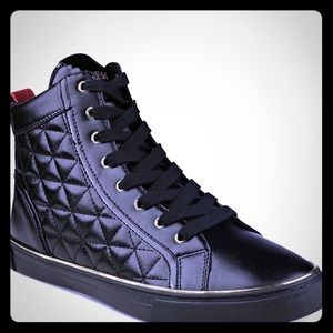 Guess Men's Melo Hi Top Sneakers Sz 9.5